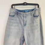 J. McLaughlin  Light Blue Denim high waisted straight leg Pants size 14 Photo 2