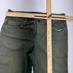 Black Orchid  Pants Womens Size 30 Dark Green Skinny Mid Rise Photo 6
