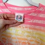 Vintage L.A. GEAR neon tie dye cropped t Photo 3