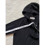 Athleta Inner Twist Wrap Pullover Hooded Athletic Top XS Black Photo 7