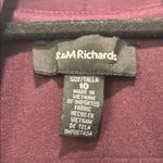 R & M Richards  Elegant Purple Cardigan Set (Tank Top with Cardigan) Photo 1