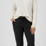 Eddie Bauer Travex Horizon Pants Women's 8 Black Lounge Active Drawstring Casual Photo 0