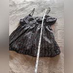 ENCHANTING Hearts Flowy Women’s Silky Satin Y2K Babydoll Tank Top Sz M EUC Black Size M Photo 6