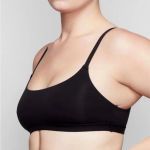 SKIMS  Fits Everybody Scoop Bralette Size XL in Onyx Black NWT Photo 5