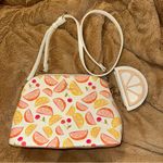 Nanette Lepore citrus fruit crossbody purse & coin purse Photo 0