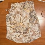 Carolina belle Boho Chic Paisley Ruffle Blouse Photo 5