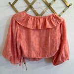 Tularosa Hailey Wrap Top Coral Medium Revolve Photo 5