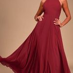 Lulus Maroon Formal Dress Photo 0