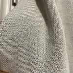 Misook Collection Ivory Crossover Knit Zip Jacket Photo 8