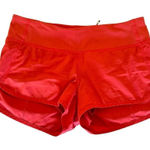 Lululemon  Shake It Up High Rise Running  Autumn Rust Shorts SZ 4 # 2471 Photo 0