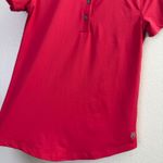 Greyson Polo Womens XS Pink Short Sleeve Button Up Golf Sports Preppy Stretch Photo 4