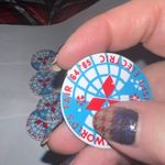 Vintage Set of 7 1964/65 NEW YORK'S WORLD FAIR MITSUBISHI ELECTRIC PINS Blue Photo 6