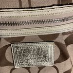 Coach  Poppy Stylish Tan Designer Tote Bag Photo 2