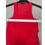 A Byer Women's A. Byer Red Sleeveless Blouse Size S Photo 3
