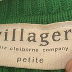 Villager  zip front cardigan petite small Photo 2