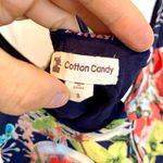 Cotton Candy LA Floral Flowy Spaghetti Strap Blouse Photo 6