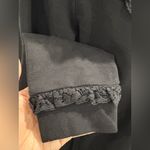 Akemi + Kin Anthropologie Embroidered Black Hooded Sweatshirt Terry Hoodie Size S Photo 5