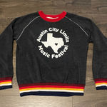 Austin City Limits Music Festival Retro Style Gray Sweatshirt, Size Small Photo 0