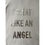 Victoria's Secret Victoria’s Secret Sport "Sweat Like An Angel" Short Sleeve T-Shirt Size M NWOT Photo 3