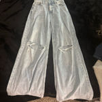 American Eagle  Jeans Wide-Leg Baggy Photo 0