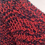 J.O.A. Red Cotton Street Heat Chunky Sweater Photo 2