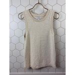Evereve  Tatum Cream Textured Sweater Tank - Size - Small Photo 6