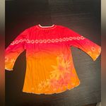 NEW Mary Kay Celebrating Women Pink Orange Ombre 3/4 Sleeve T Photo 4