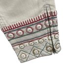Desigual  White Denim Boho Embroidered Exotic Jeans EU 34‎ / US 0 New Photo 4