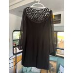 White House | Black Market  Black Midi Dress with Timeless Elegance Photo 1