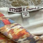 Gypsies & Moondust Colorful Patterned Mini Dress Photo 8