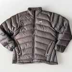 Helly Hansen  Jacket Women's L  Brown  Duck Down Parka Coat Ski  Puffer New Photo 3