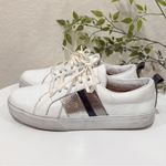 Kaanas White Lace Up Sneaker Size 6 Preowned Photo 3