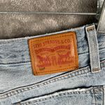 Levi's Levi’s 501 Original Fit High Rise Jean Shorts Women’s W25 Light Wash Distressed Photo 5