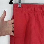 The North Face Women’s Red Sweat-shorts Long Shorts Size Medium Photo 2