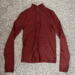 Maroon Long Sleeve Quarter Photo 0
