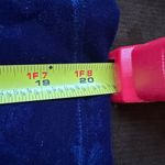 Ann Taylor  Blue Velvet Turtleneck Paisley Design Short Sleeves Blouse Sz S. Photo 6