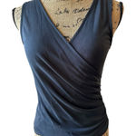 Madison & Berkeley  Sleeveless Cross V Neck Top NWT Photo 0