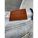 Lucky Brand ‘90’s Blue Distressed Light Wash 5 Pocket Jeans Size 8 Photo 4