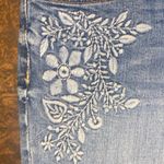 Torrid  Distressed Stretch Jeans with Floral Appliqué & Raw Hem Photo 8