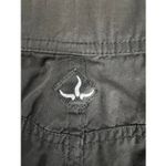 prAna Women Black Cargo Pants Size M Straight Leg Casual Zipper Closure Photo 7