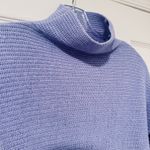 Bartolini Made In Italy Wool Cashmere Turtleneck Sweater Lavender Purple Size S Photo 1