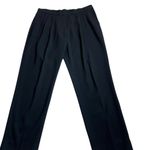 Babaton  Cohen Black Crepe Cropped Trouser Pants Size 6 Photo 1