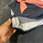 Cupshe  wrap color block tie side one piece swimsuit SZ:M Photo 6