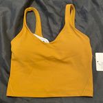 Lululemon NWT  align tank glsc gold spice color size 0 Photo 0