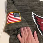 NFL Arizona Cardinals Salute To Service T Shirt Womens Medium Nike Gray Short Sleeve Photo 1