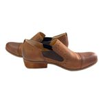 Korks Shoes Womes 11M Gertrude Slip On Round Toe Rubber Leather‎ Distressed Brown Size 11 Photo 5