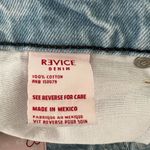 Revice Denim Revice Ex Boyfriend Light Wash High Waist Distressed Straight Leg Jeans Size 28 Photo 90