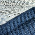 Born Blue White Striped Lightweight Stretchy Knit Tapered Ankle Lounge Pants XL Photo 3