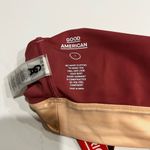 Good American  The Liquid Mix Strappy Back Sports Bra Photo 5