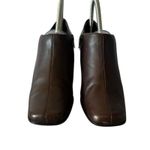 Hillard & Hanson Vintage Spice Brown Leather Square Toe Ankle Boots witchy 7.5 Photo 7